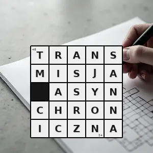 Hasło krzyżówkowe rodzaj transmisji w której dane są wysyłane nieregularnie - transmisja asynchroniczna – rozwiązanie, synonimy, podpowiedzi i definicje krzyżówkowe